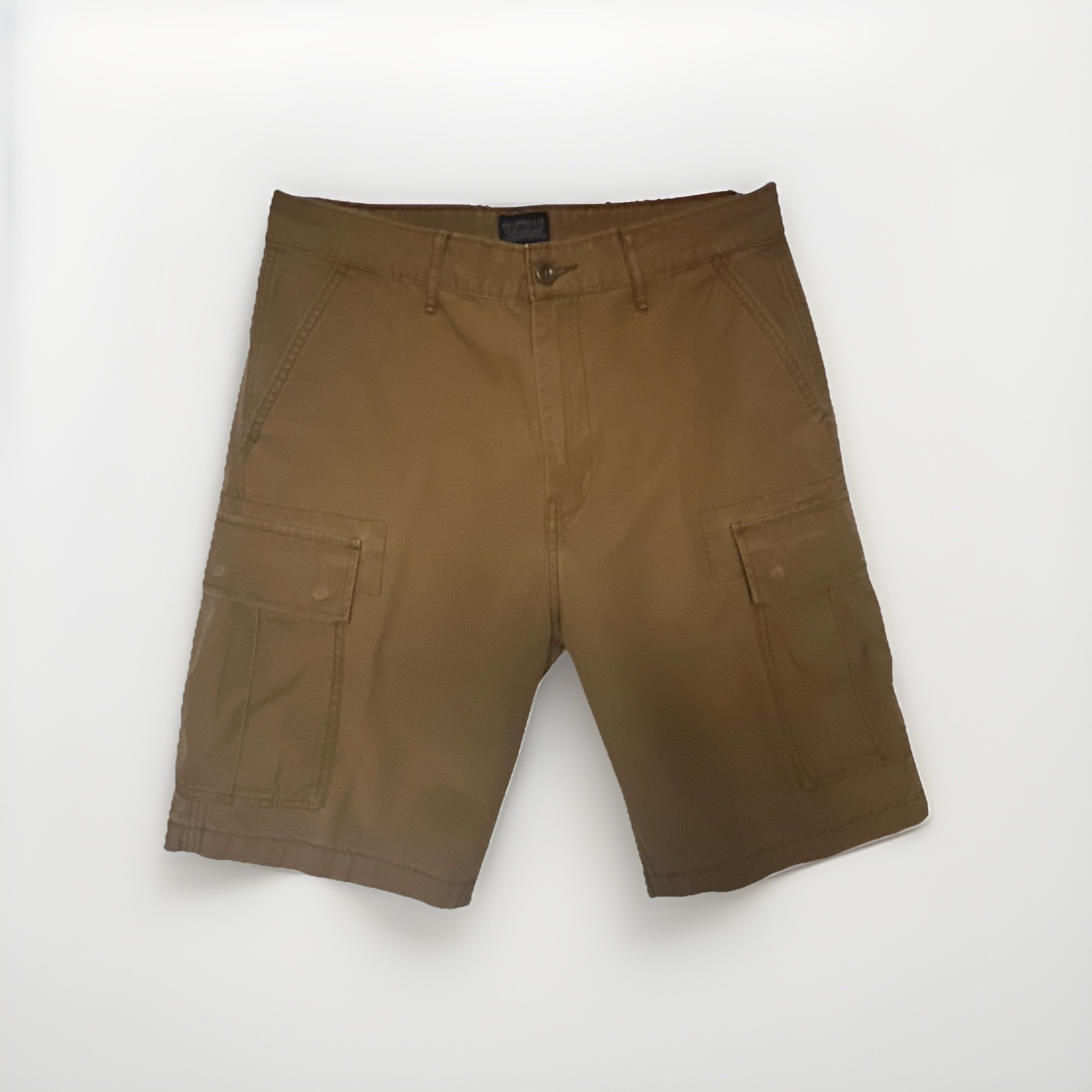 Levi's Shorts Mens Size 32 Carrier Cargo Canvas 9 In Inseam Brown Hiking Casual
